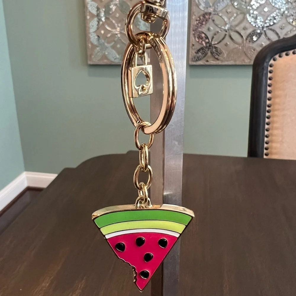 Kate Spade Bite of Watermelon Keychain